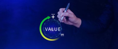 Artan değer hizmeti, büyüme değeri, eklenen şirket değeri, ticari kaldıraç değerli ERP sistemleri büyüme konsepti, dijital pazarlama liderlik başarı hedefi, UUID, FaaS