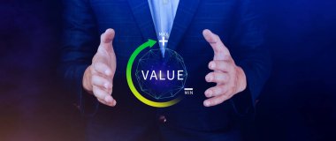 Artan değer hizmeti, büyüme değeri, eklenen şirket değeri, ticari kaldıraç değerli ERP sistemleri büyüme konsepti, dijital pazarlama liderlik başarı hedefi, UUID, FaaS