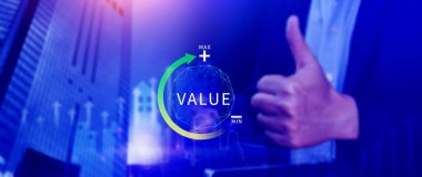 Artan değer hizmeti, büyüme değeri, eklenen şirket değeri, ticari kaldıraç değerli ERP sistemleri büyüme konsepti, dijital pazarlama liderlik başarı hedefi, UUID, FaaS