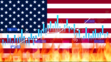 İthalat ticaret vergileri arttı, ticari savaş politikası gelişti. Birleşik Devletler gümrük vergileri arttı, Amerikan ekonomisi arttı. Endüstriyel tarifeler büyüyor.