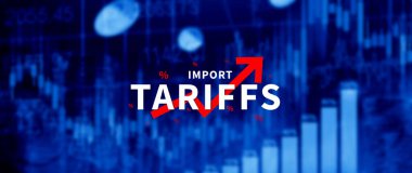 İthalat tarifeleri kavramı artırıyor, ekonomiyi artırmak için hükümet ithalat vergisi, endüstriyel büyüme vergisi, ithalat vergisi artışı, kalkınma için ticaret savaşı politikası