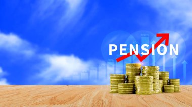 Emeklilik konsepti, Tasarruf ve Emeklilik Fonu, Emeklilik Fonu, Gelecek Yatırım, Emeklilik Katkılarının Biriktirilmesi. Kredi portföyü büyümesi.