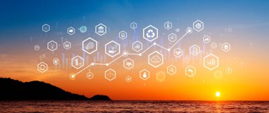 Çevresel teknoloji kavramı, sürdürülebilir kalkınma hedefleri, SDG 'ler, Yeşil teknoloji, sürdürülebilir toplum kavramı. Çevre teknolojisi.