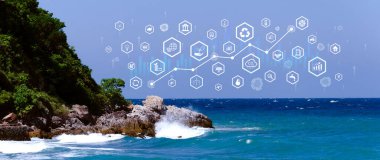 Çevresel teknoloji kavramı, sürdürülebilir kalkınma hedefleri, SDG 'ler, Yeşil teknoloji, sürdürülebilir toplum kavramı. Çevre teknolojisi.