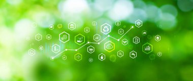 Çevresel teknoloji kavramı, sürdürülebilir kalkınma hedefleri, SDG 'ler, Yeşil teknoloji, sürdürülebilir toplum kavramı. Çevre teknolojisi.