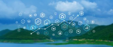 Çevresel teknoloji kavramı, sürdürülebilir kalkınma hedefleri, SDG 'ler, Yeşil teknoloji, sürdürülebilir toplum kavramı. Çevre teknolojisi.