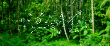 Çevresel teknoloji kavramı, sürdürülebilir kalkınma hedefleri, SDG 'ler, Yeşil teknoloji, sürdürülebilir toplum kavramı. Çevre teknolojisi.