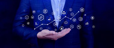 Çevresel teknoloji kavramı, sürdürülebilir kalkınma hedefleri, SDG 'ler, Yeşil teknoloji, sürdürülebilir toplum kavramı. Çevre teknolojisi.