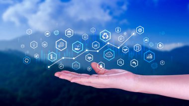 Çevresel teknoloji kavramı, sürdürülebilir kalkınma hedefleri, SDG 'ler, Yeşil teknoloji, sürdürülebilir toplum kavramı. Çevre teknolojisi.