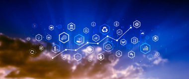 Çevresel teknoloji kavramı, sürdürülebilir kalkınma hedefleri, SDG 'ler, Yeşil teknoloji, sürdürülebilir toplum kavramı. Çevre teknolojisi.