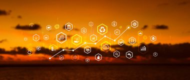 Çevresel teknoloji kavramı, sürdürülebilir kalkınma hedefleri, SDG 'ler, Yeşil teknoloji, sürdürülebilir toplum kavramı. Çevre teknolojisi.