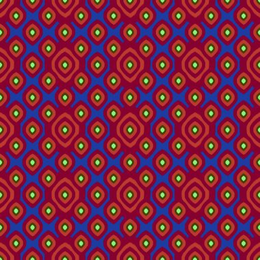 Ikat geometrik folklor süsü, kabile etnik dokusu. Aztek tarzında kusursuz çizgili desen, şekil nakış, İskandinav deseni, Ikat deseni.