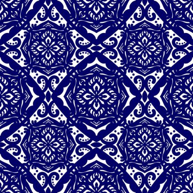 Kusursuz geometrik folklor süsü, kabile etnik dokusu. Aztek tarzında kusursuz çizgili desen, şekil nakış, İskandinav deseni, Ikat deseni.