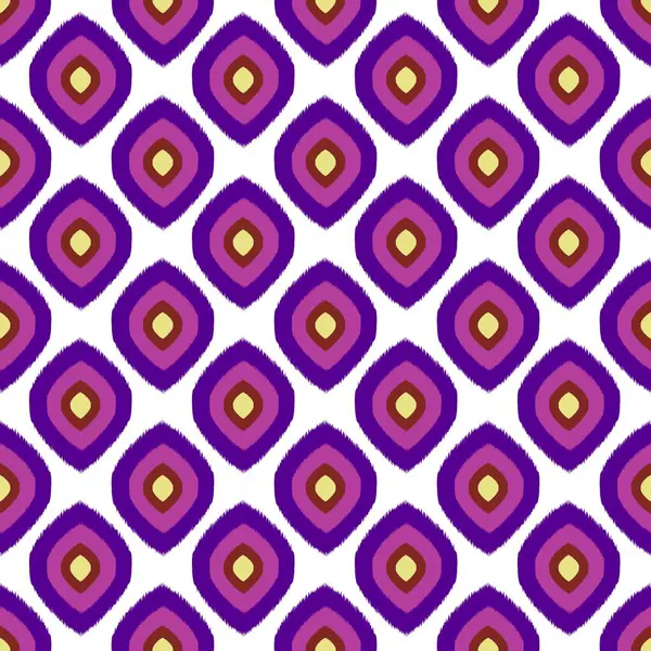 Ikat geometrik folklor süsü, kabile etnik dokusu. Aztek tarzında kusursuz çizgili desen, şekil nakış, İskandinav deseni, Ikat deseni.