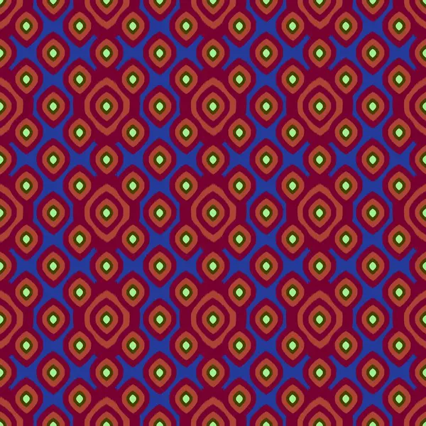 Ikat geometrik folklor süsü, kabile etnik dokusu. Aztek tarzında kusursuz çizgili desen, şekil nakış, İskandinav deseni, Ikat deseni.