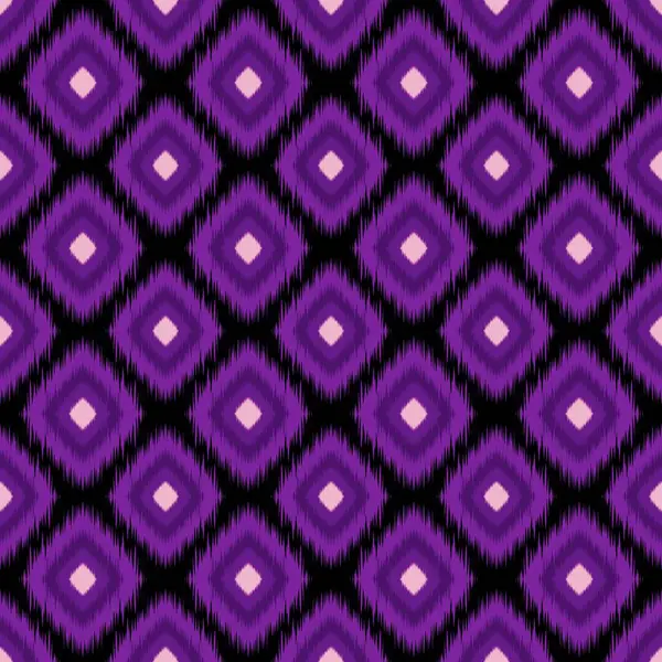 Ikat geometrik folklor süsü. Kabile etnik yapısı. Aztek tarzında kusursuz çizgili desen. Şekil kabile nakışı. Hint, İskandinav, Çingene, Meksikalı, halk modeli..