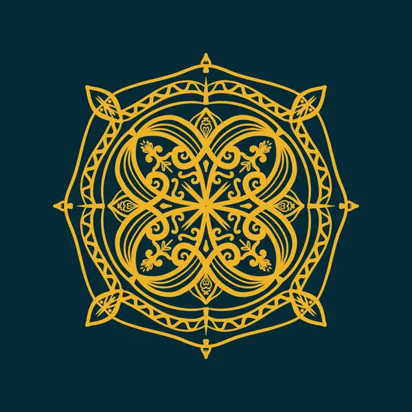 Boyama kitabı için Mandalas. Süslü, yuvarlak süsler. Alışılmadık bir çiçek şekli. Doğu deseni, illüstrasyon, mandala desenleri. Tasarım elementleri. Boyama kitabı sayfası