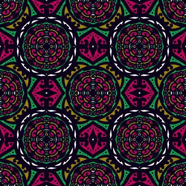 Kusursuz geometrik folklor süsü, kabile etnik dokusu. Aztek tarzında kusursuz çizgili desen, şekil nakış, İskandinav deseni, Ikat deseni.