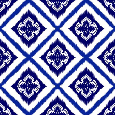 Kusursuz geometrik folklor süsü, kabile etnik dokusu. Aztek tarzında kusursuz çizgili desen, şekil nakış, İskandinav deseni, Ikat deseni.