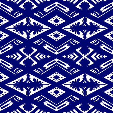 Her türlü kumaş ve tekstil, duvar kâğıdı, ambalaj, Renkli Etnik Soyut Şablon Şablonu 'na uygun kusursuz desenler, Geleneksel, Etnik, Arapça, Türkçe, Hint desenleri