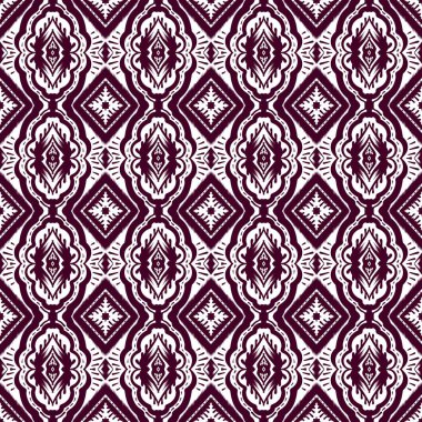 Her türlü kumaş ve tekstil, duvar kâğıdı, ambalaj, Renkli Etnik Soyut Şablon Şablonu 'na uygun kusursuz desenler, Geleneksel, Etnik, Arapça, Türkçe, Hint desenleri