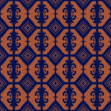 Her türlü kumaş ve tekstil, duvar kâğıdı, ambalaj, Renkli Etnik Soyut Şablon Şablonu 'na uygun kusursuz desenler, Geleneksel, Etnik, Arapça, Türkçe, Hint desenleri