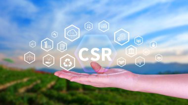 CSR, kurumsal sosyal sorumluluk kavramı, küresel ekoloji, ilgili iş örgütü, çevre, sürdürülebilir ve etik iş