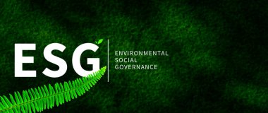 ESG Çevresel Sosyal ve Yönetim Yatırım Konsepti, İş Sürdürülebilir ve Etik Yatırım Stratejisi Konsepti, Yeşil Dünya Çevre Konsepti