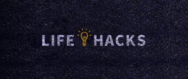 Hayat motivasyonel ifade kavramını hackliyor, Hayat hacklemeleri iş ve eğitim kavramı olarak gösteriliyor