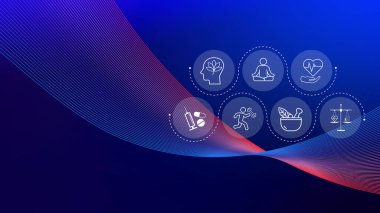 Refah, uzun ömürlülük ve bütünsel kavram. Ruh sağlığı, zindelik, beslenme, uyku, ilişkiler ve mali denge, kişisel gelişim ve denge dahil olmak üzere sağlık hizmetleri.