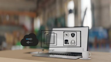 Veri Sezgileri Açılıyor: Dinamik Ekran Resimli Bilgisayar Veri Analizi Yazılım Uygulamasının 3B Hazırlanmış Canlandırması