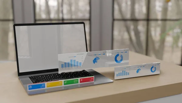 Veri Sezgileri Açılıyor: Dinamik Ekran Resimli Bilgisayar Veri Analizi Yazılım Uygulamasının 3B Hazırlanmış Canlandırması