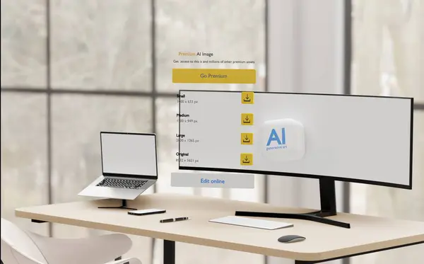 3D Resimli Bilgisayar Masaüstü Bilgisayarı, SEO Veri Analizi Web AI UX, KPI Ölçüm Progamlama 