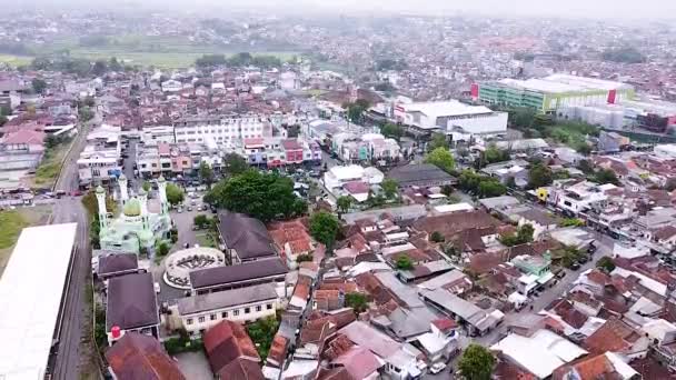 Endonezya Köyleri Yerleri Gösteren Şehirlerin Videosu — Stok video