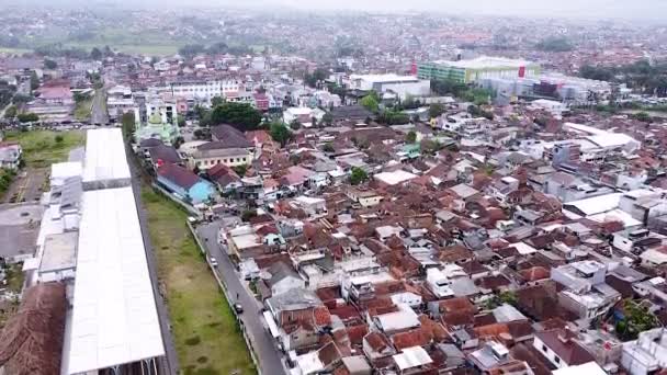 Video Städer Asien Indonesien Visar Byar Och Platser — Stockvideo