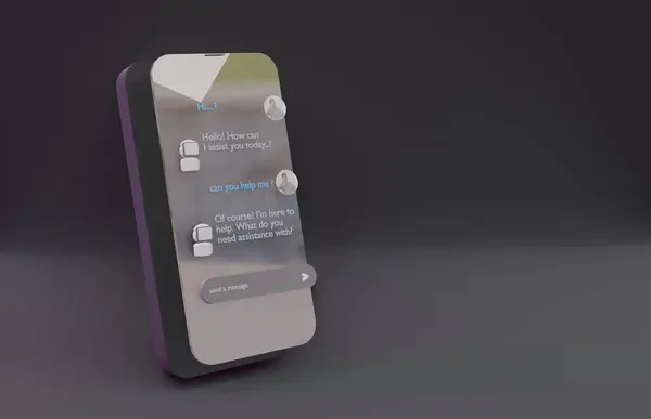 mobil uygulama arayüzü. 3 Boyutlu Hazırlama