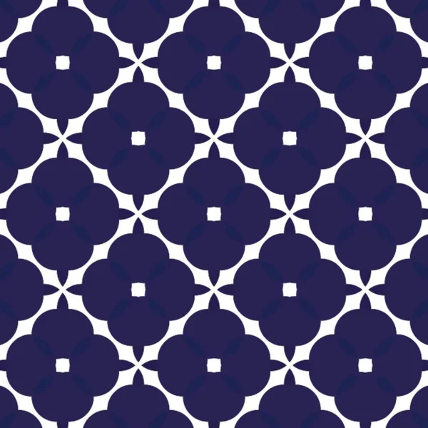Telhas Decorativas Azulejo Cor Cerâmica Padrão Sem Costura Vetorial Aquarela — Fotografia de Stock