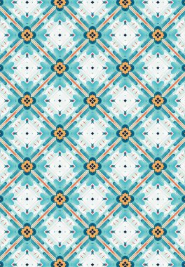 Tekrarlayan bir şablonun dijital görüntüsü. Desen çapraz bir şekilde tekrarlanır..