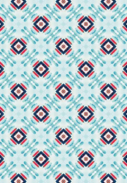digital image of a repeating pattern. The pattern is repeated in a diagonal manner. The overall mood of the image is bright and cheerful.