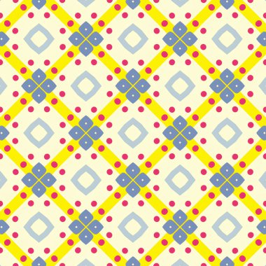 Ikat geometrik folklor süsü. Kabile etnik vektör dokusu. Aztek tarzında kusursuz çizgili desen. Halka açık nakış. Hintli, İskandinav, Çingene, Meksikalı, Afrika halısı.