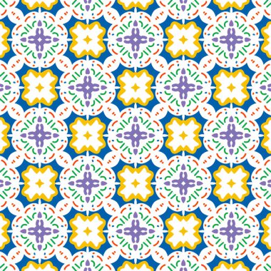 Geometrik süsleme ile Seamless modeli. Arka plan.