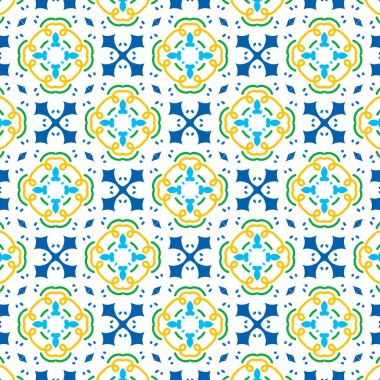 Talavera desen. Azulejos Portekiz. Türk süsleme. Fas karo mozaik. İspanyol porselen. Seramik sofra, halk yazdırın. İspanyol seramik.