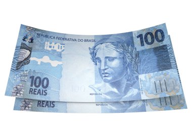 Gerçekçiliği ve karmaşıklığı ifade eden detay düzeyinde 100 banknot içeren 3D kompozisyon.