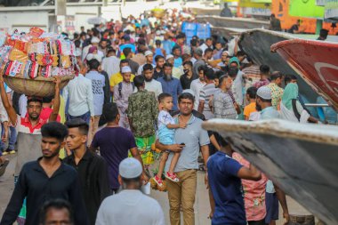 Dhaka Kurban Bayramı UL azha Yolu fotoğrafı 2023