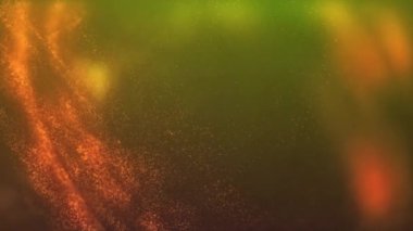 Pencereye birçok renk ve gökkuşağı damlaları düşer