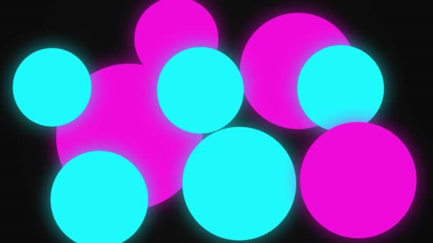 Glassmorphismus Hintergrundfarbeffekte Animation Auch Grafiken Und Farben Moderner Materie — Stockvideo