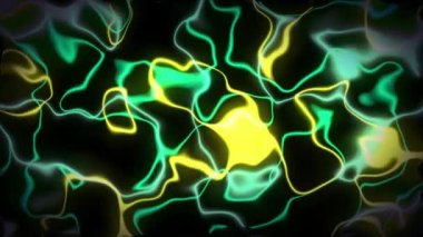 çizgi gece ve hareket grafik efekti element parçacıkları için sakin sinyal konsepti parlak mavi parıltı tasarımında en popüler soyut ışık parıltısı rengi döngü dalgası dijital akışıdır