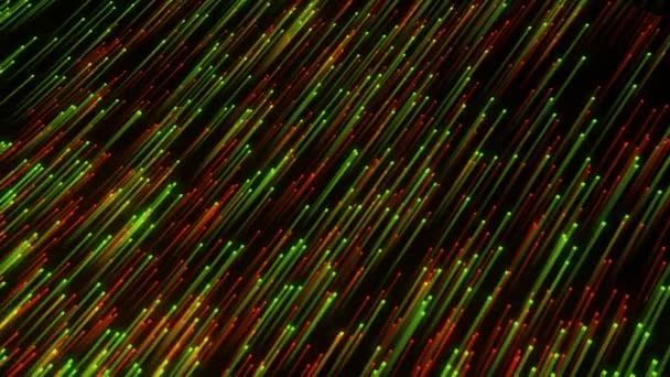Абстрактный Цикл Движения Анимации Текстура Ретро Светящейся Ночи Магия Блестит — стоковое видео
