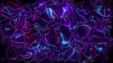 çizgi gece ve hareket grafik efekti element parçacıkları için sakin sinyal konsepti parlak mavi parıltı tasarımında en popüler soyut ışık parıltısı rengi döngü dalgası dijital akışıdır