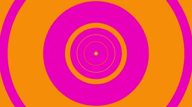 Mimari için minimal bir illüstrasyon klonlama ve renkler şehir video efektiyle yaratıcılığı şekillendirir